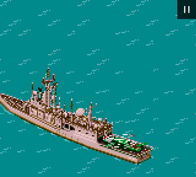 Desert Strike - Game Gear game screenshot (1994) by Domark